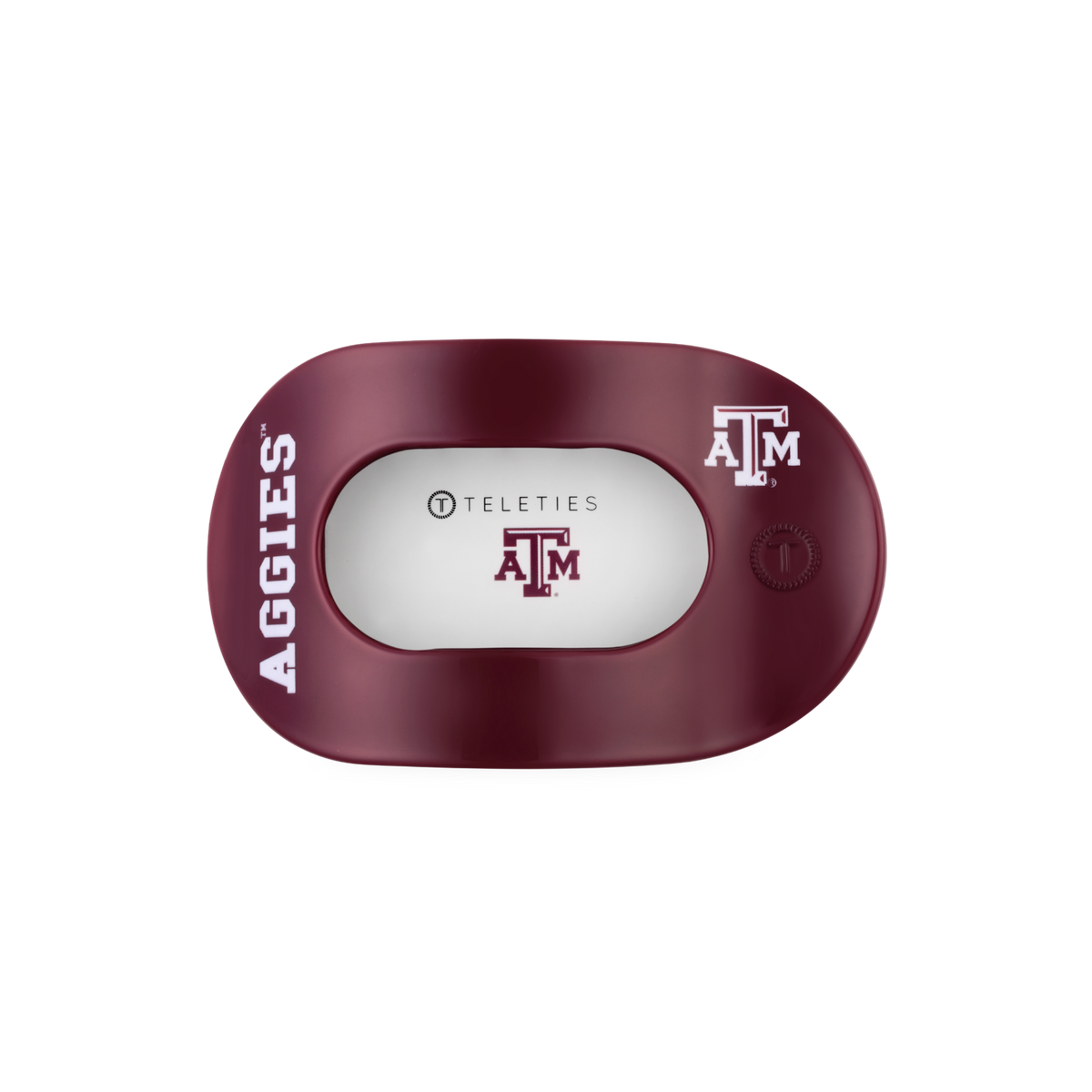 Gig 'Em! | Medium | Flat Round Hair Clip