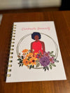 Adventurous Coral Celebrate Yourself Journal