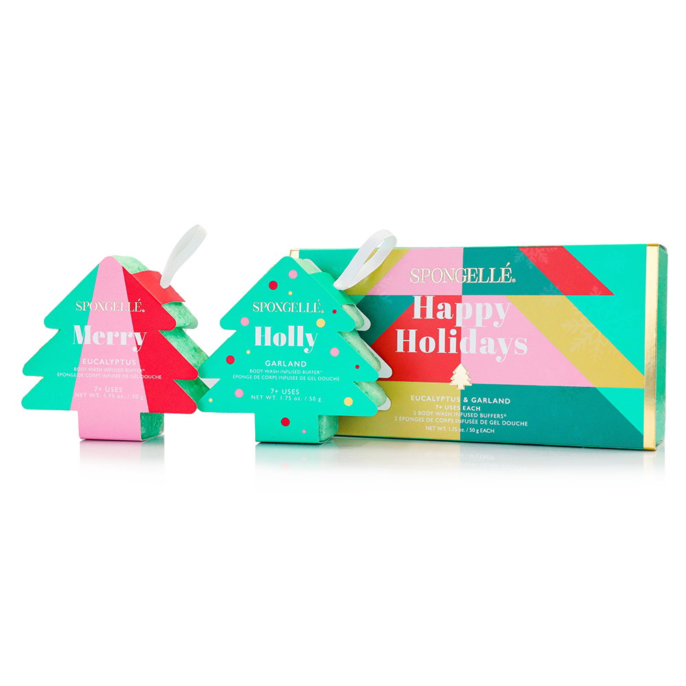 Happy Holidays Holiday Tree Gift Set Christmas Stocking Gift