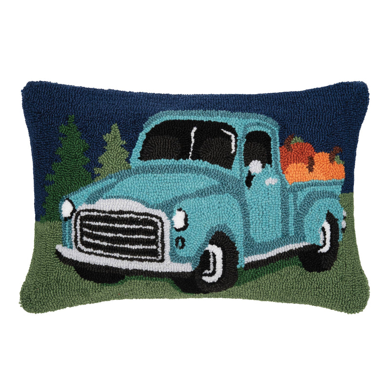 Fall/Harvest Pumpkin Truck Throw Pillow