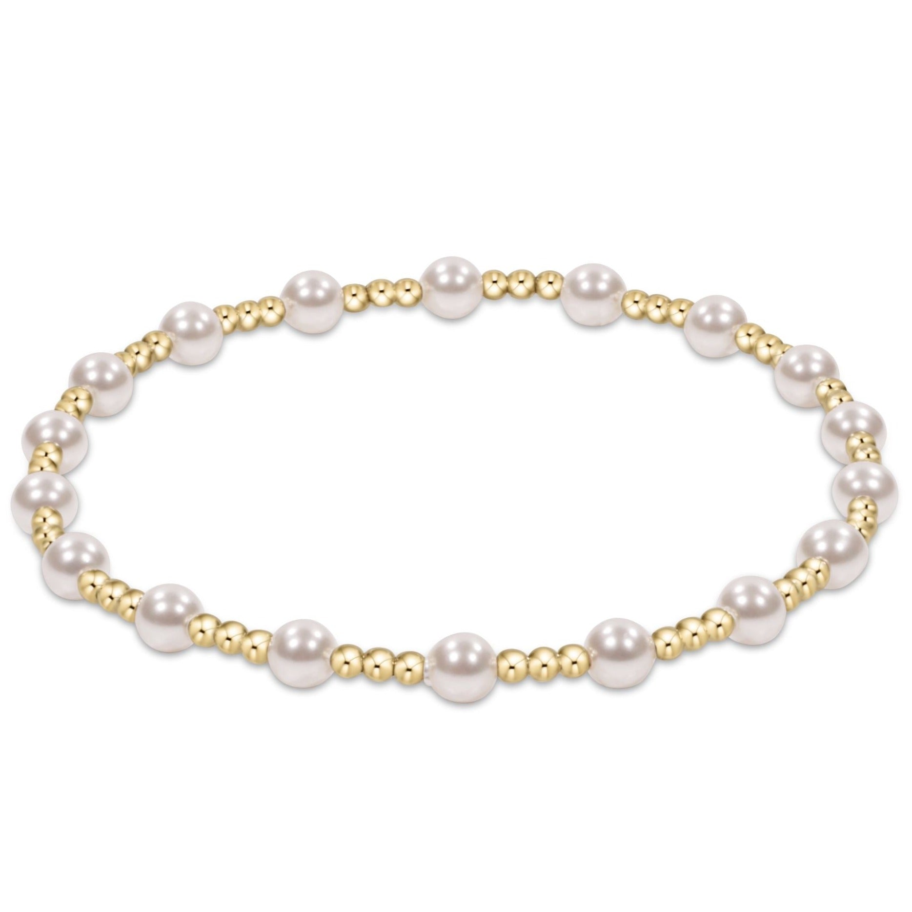 egirl sincerity pearl 4mm bracelet