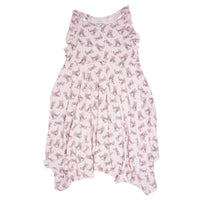 Cowhide Boots Bows Emma's Racerback Dress