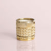 Exotic Blossom and Basil Gold Gilded Faceted Jar, 11 oz