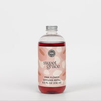 Sweet Grace Pink Flower Diffuser Oil 8oz Refill
