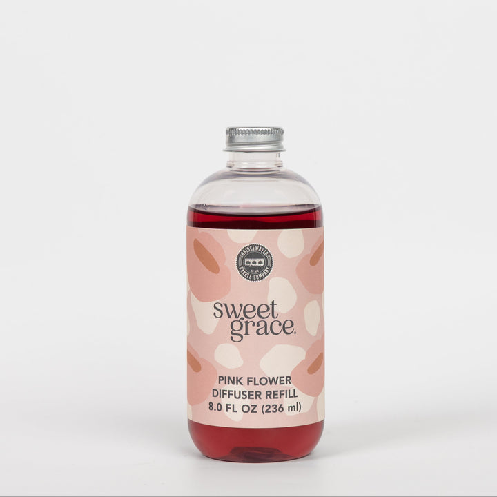 Sweet Grace Pink Flower Diffuser Oil 8oz Refill