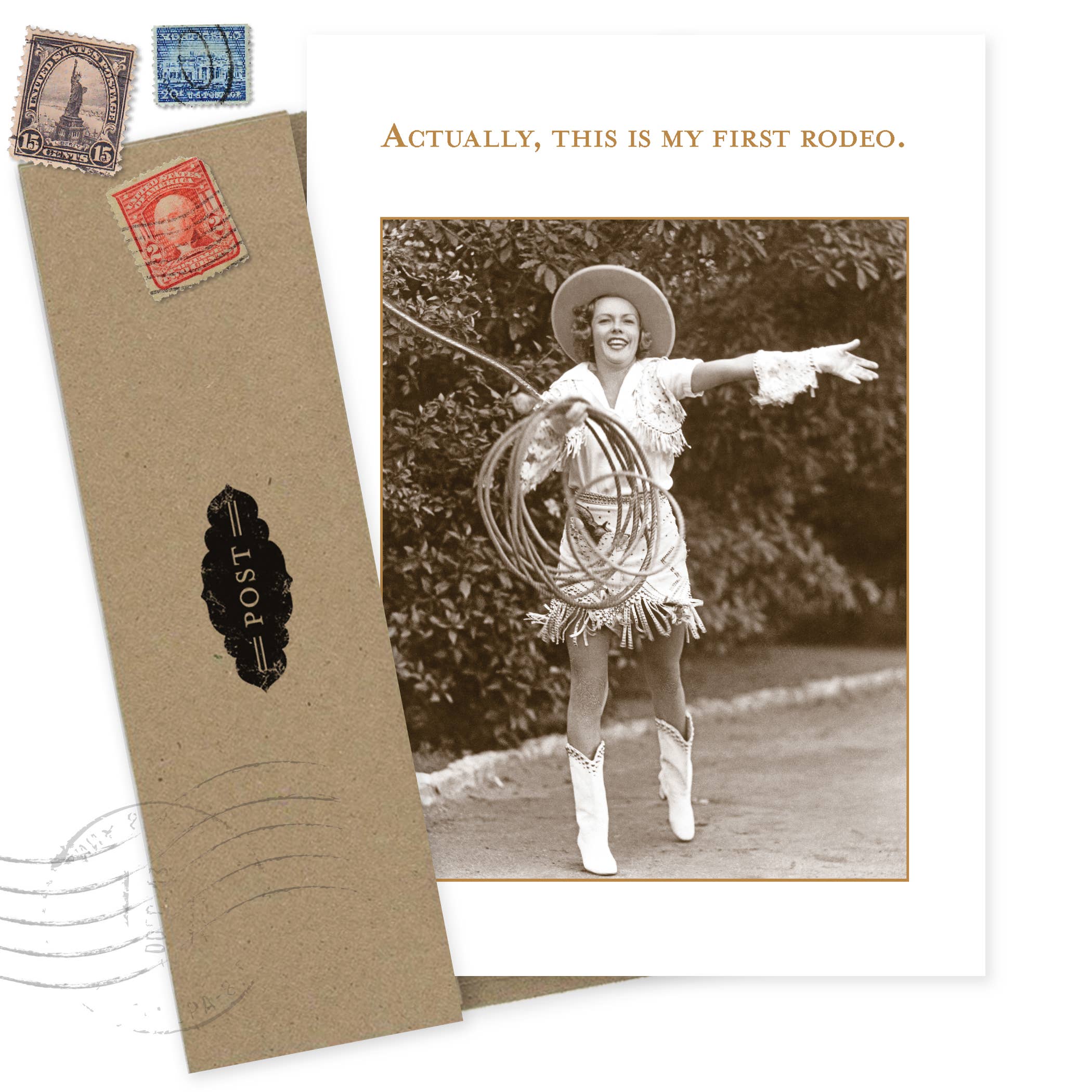 First Rodeo Birthday Card