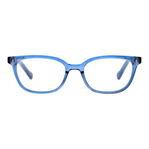 Brinna: Raindrop Medallion Blue Light Glasses