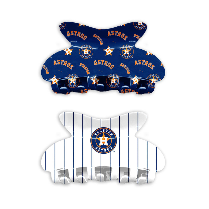 MLB Houston Astros Team Hair Claw Set