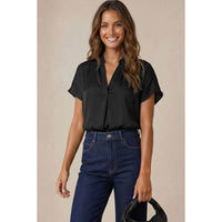 Drop Shoulder Regular Blouse - SS