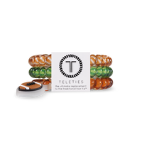 Spiral Hair Coils | Small | Football Hair Ties