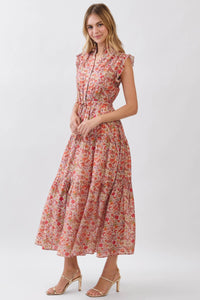 Karen - Floral Tiered Maxi Dress