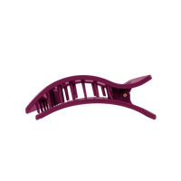 Mulberry | Large | Flat Rectangle Hair Clip