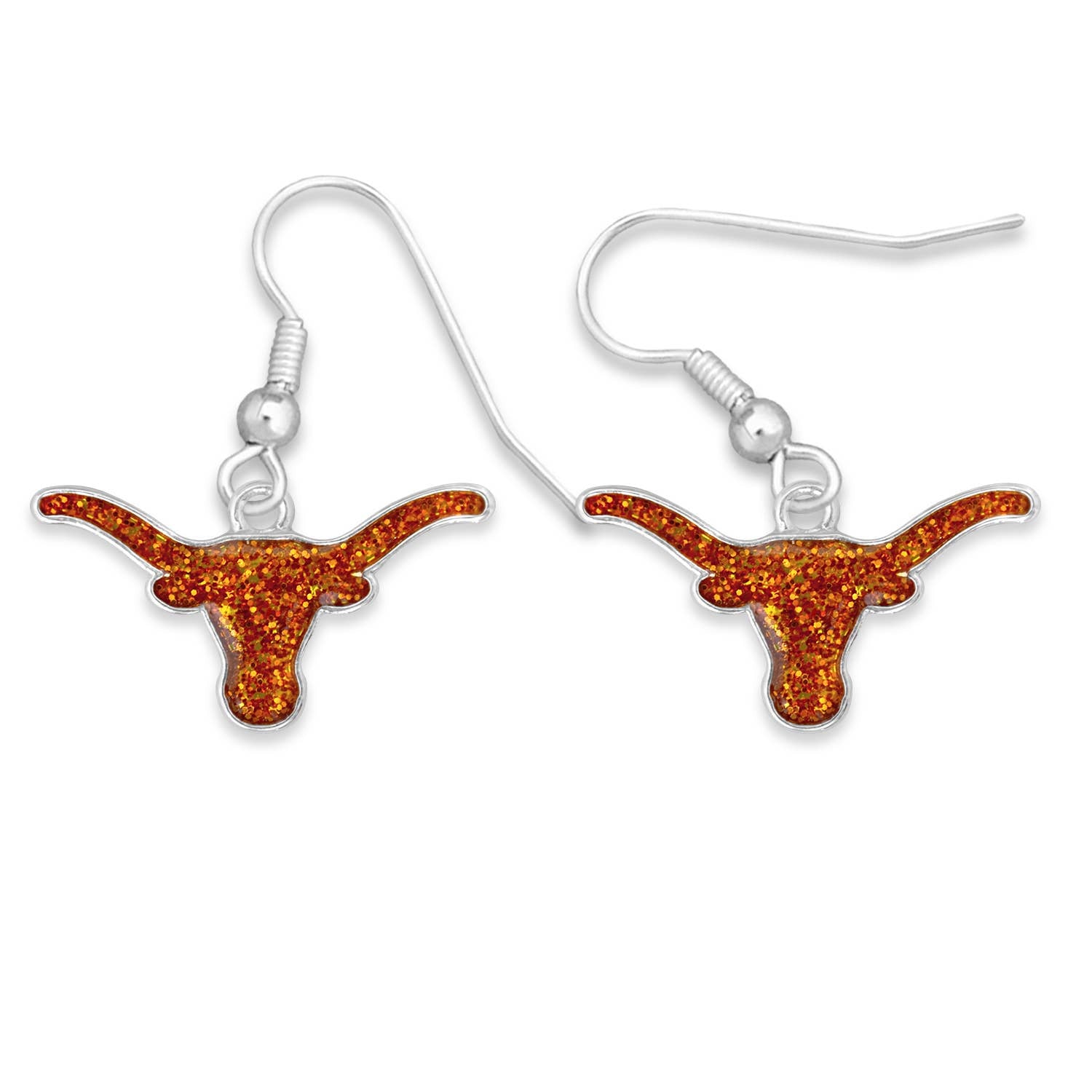 Texas Longhorns  Game Day Glitter Earrings