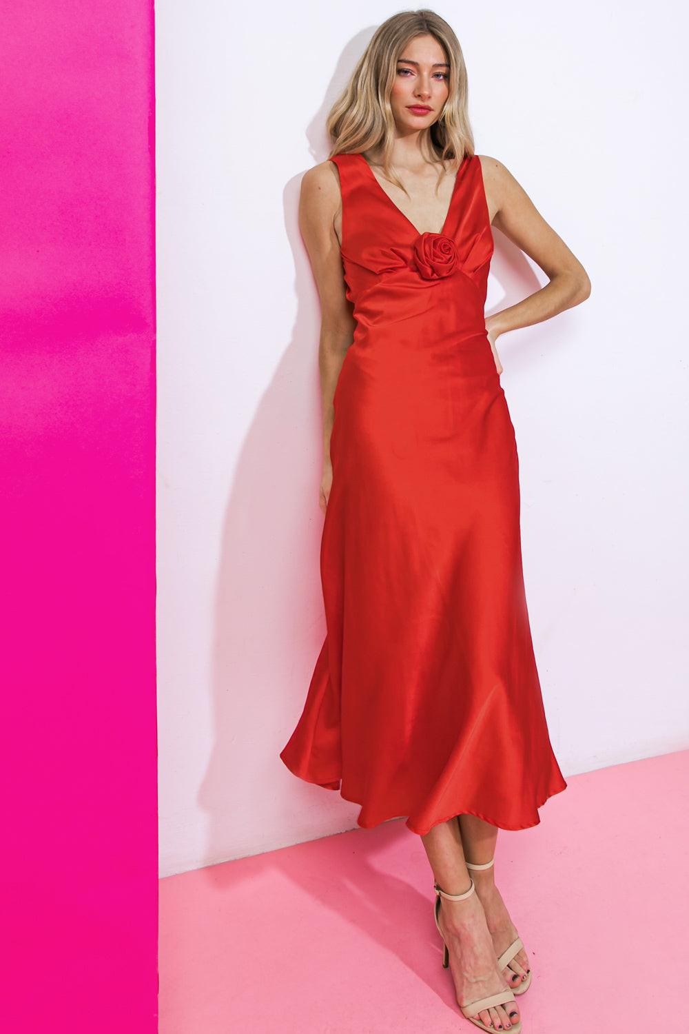 Beyond Words Woven Midi Dress Beyond Words Woven Midi Dress