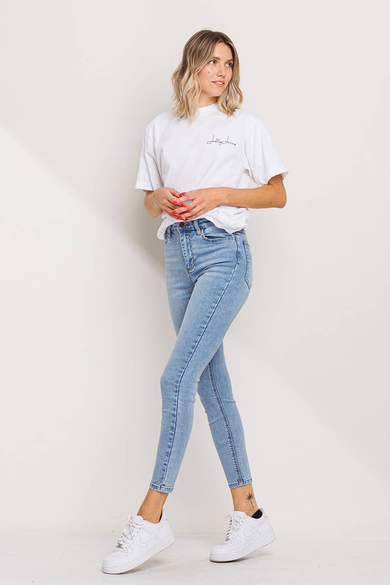 High Rise Basic Skinny