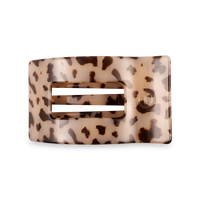 Blonde Tortoise | Medium | Flat Rectangle Hair Clip