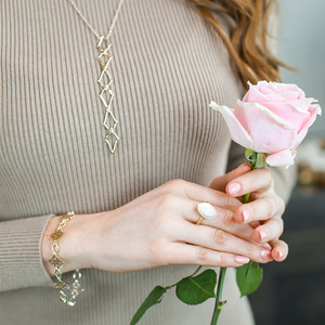 Grace Link Bracelet in Gold