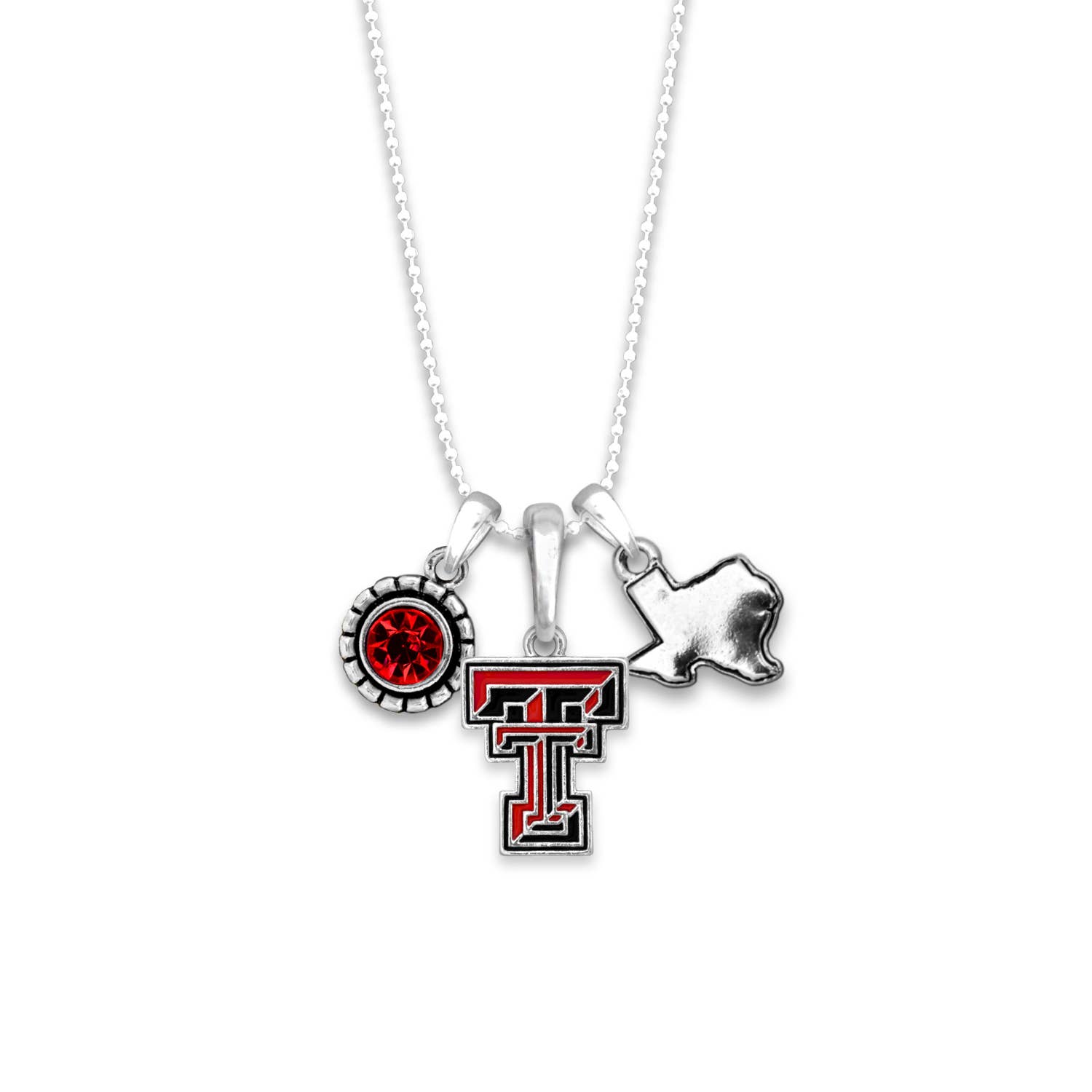 Texas Tech Red Raiders Home Sweet School Necklace