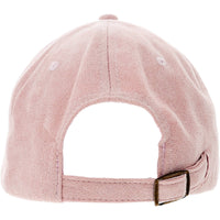 Fabulous - Pink Adjustable Suede Hat