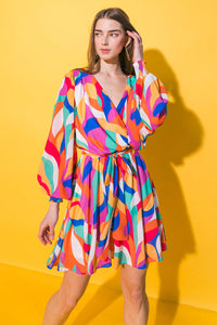 BOSTON GET AWAY WOVEN MINI DRESS