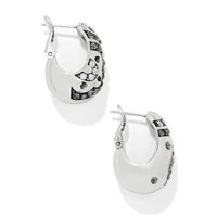 Flora Shine Hoop Earrings