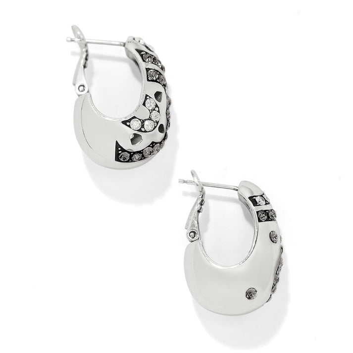 Flora Shine Hoop Earrings