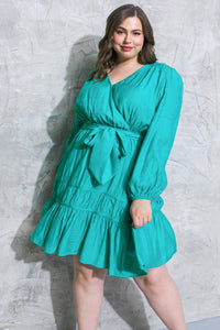 CATCH THE WIND WOVEN MINI DRESS