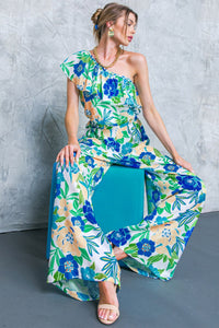 FLORAL IN THE WORLD WOVEN PANTS