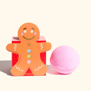 Gingerbread Man Bath Bomb