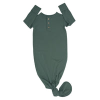 Hunter Green Knotted Gown