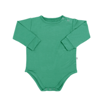 Hunter Green Long Sleeve Bodysuit