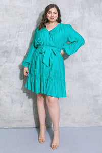 CATCH THE WIND WOVEN MINI DRESS