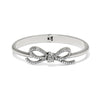 Illumina Bow Hinged Bangle