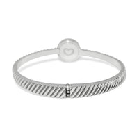 Illumina Celeste Dome Hinged Bangle
