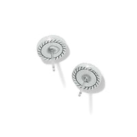 Boucles d'oreilles tiges Contempo en argent