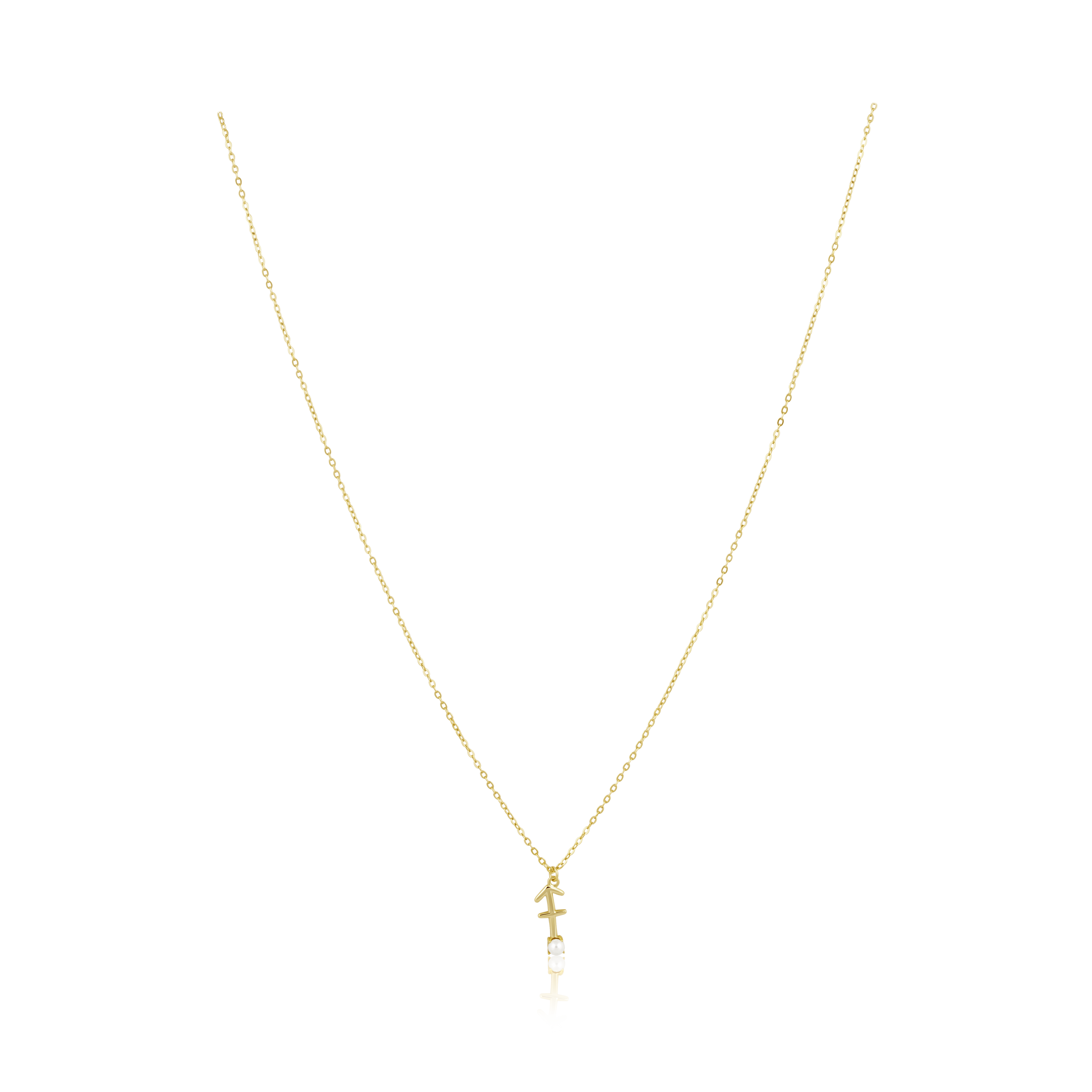 Zodiac Pearl Necklace
