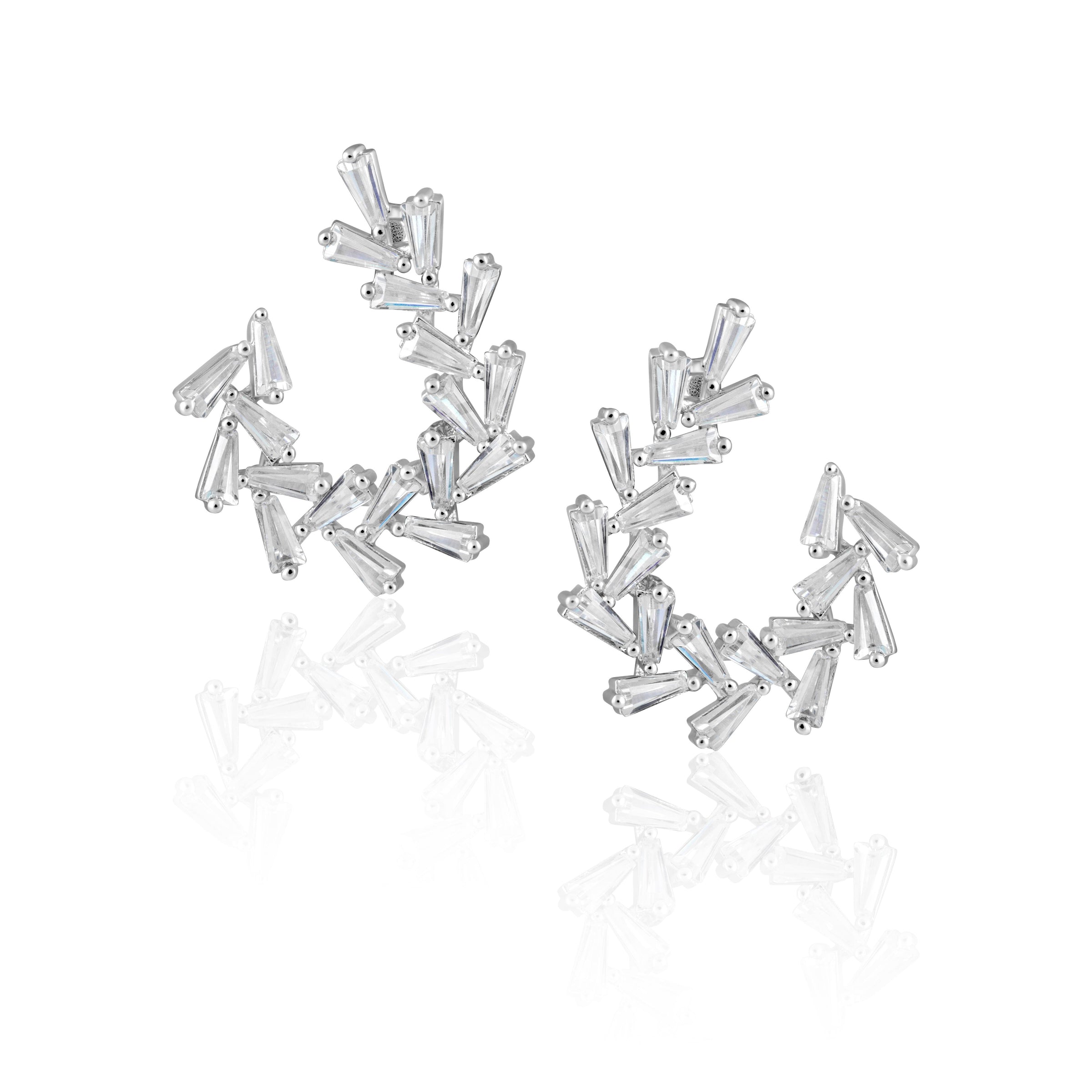 Arianna Baguette Earring