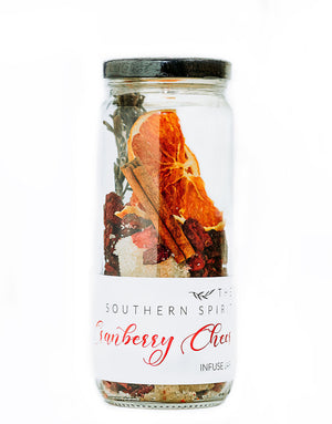 Cranberry Cheer Cocktail Infuse Jar