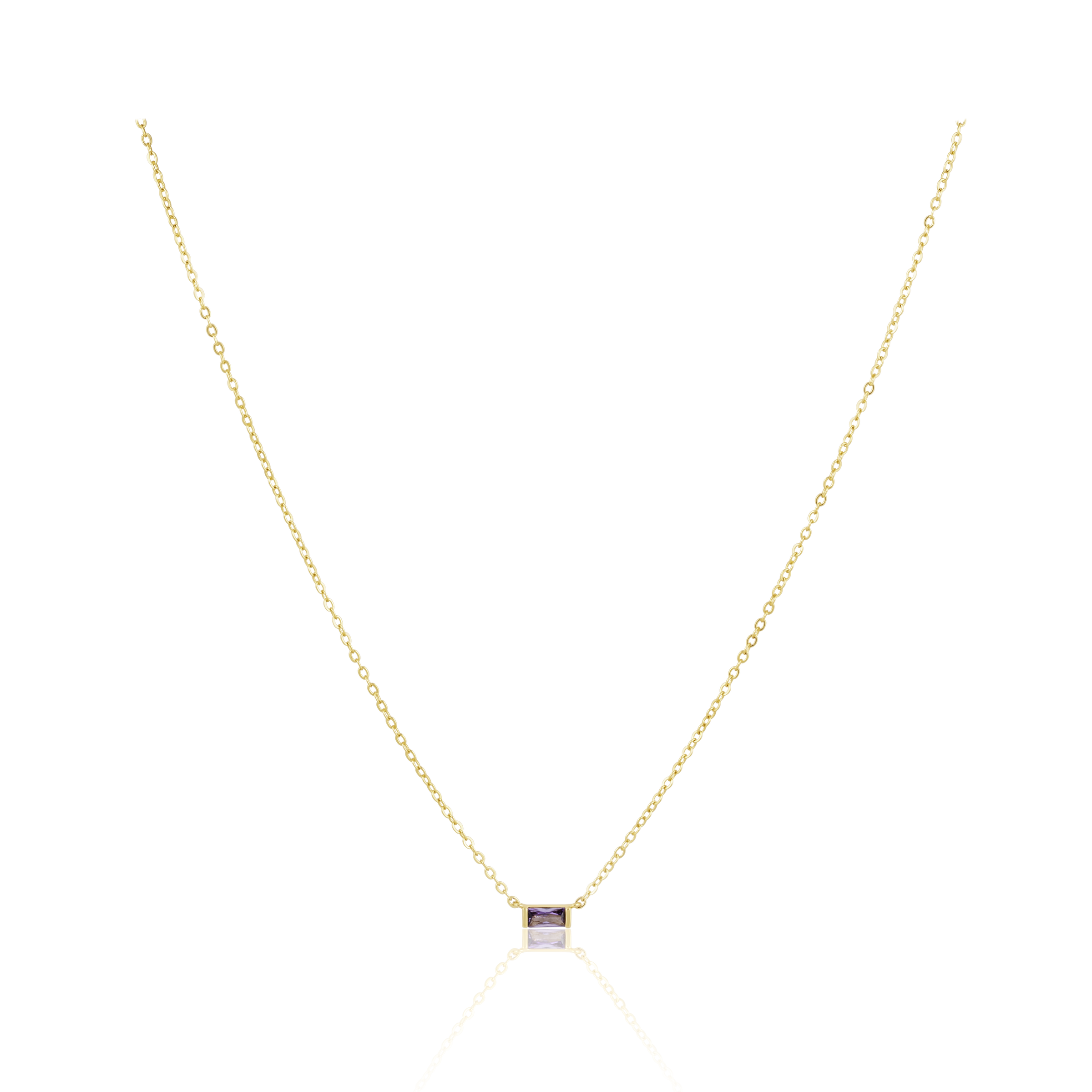 Willow Necklace- Purple