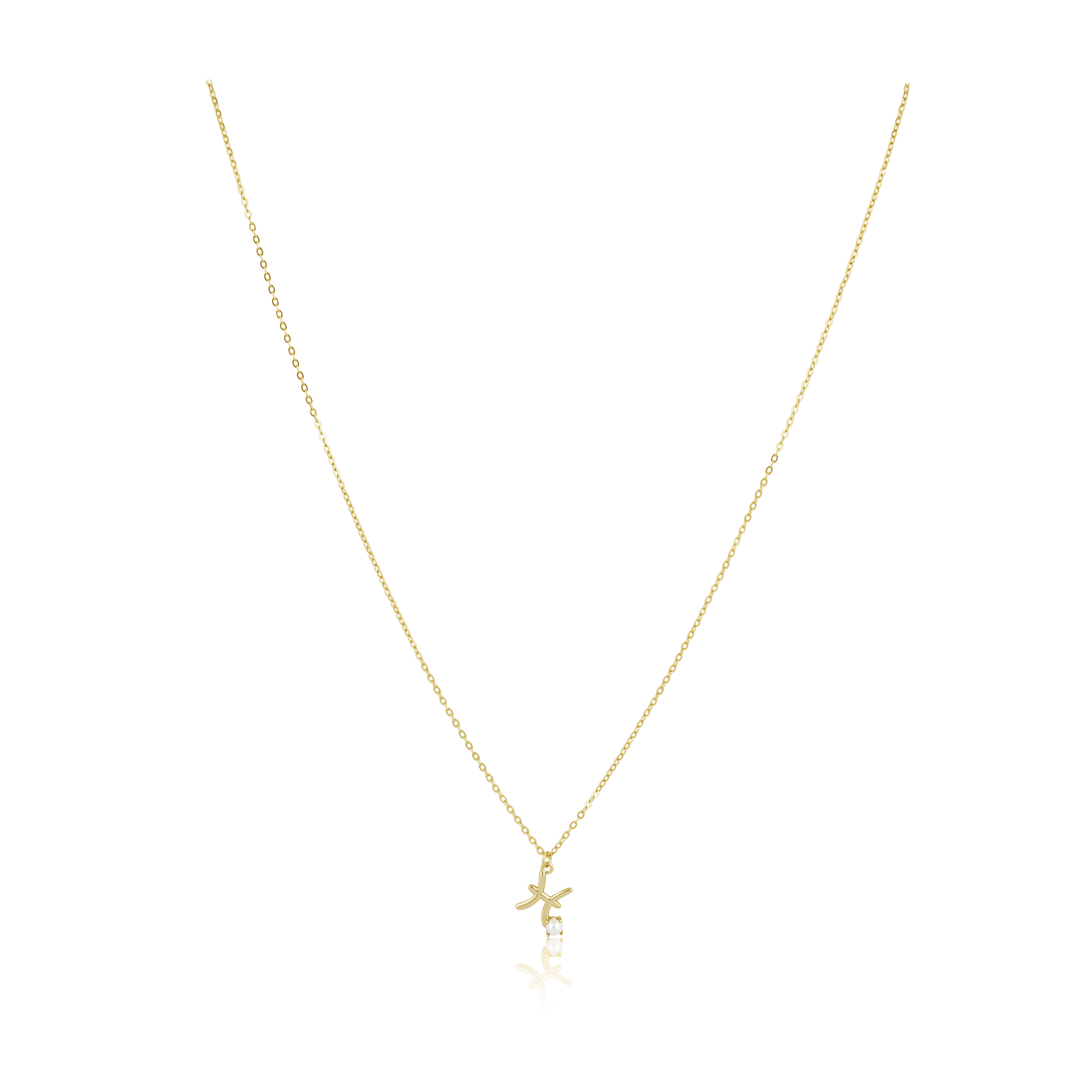 Zodiac Pearl Necklace