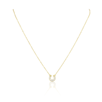 Off To The Races Horseshoe Necklace