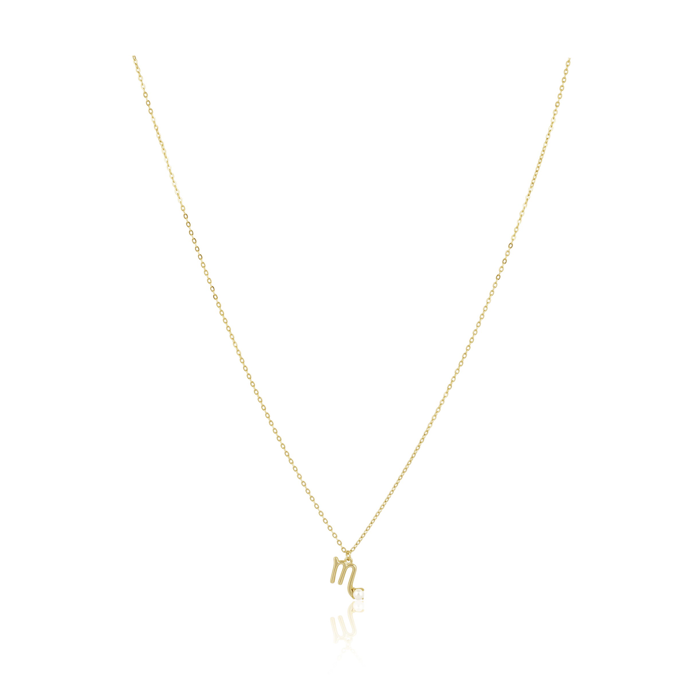 Zodiac Pearl Necklace
