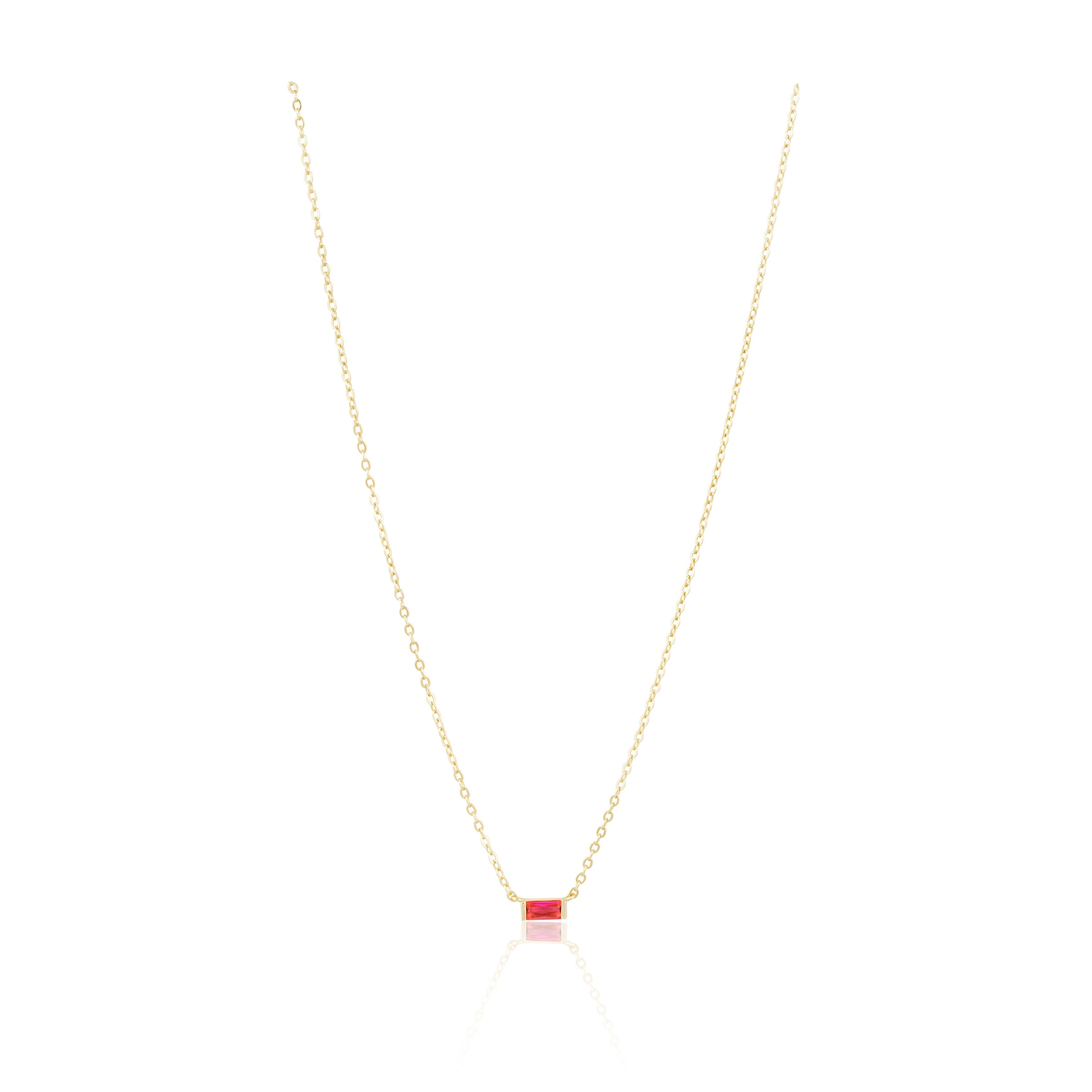 Willow Necklace-Red