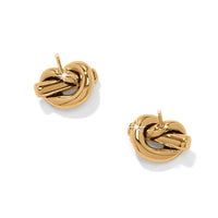 Interlok Single Knot Mini Earrings