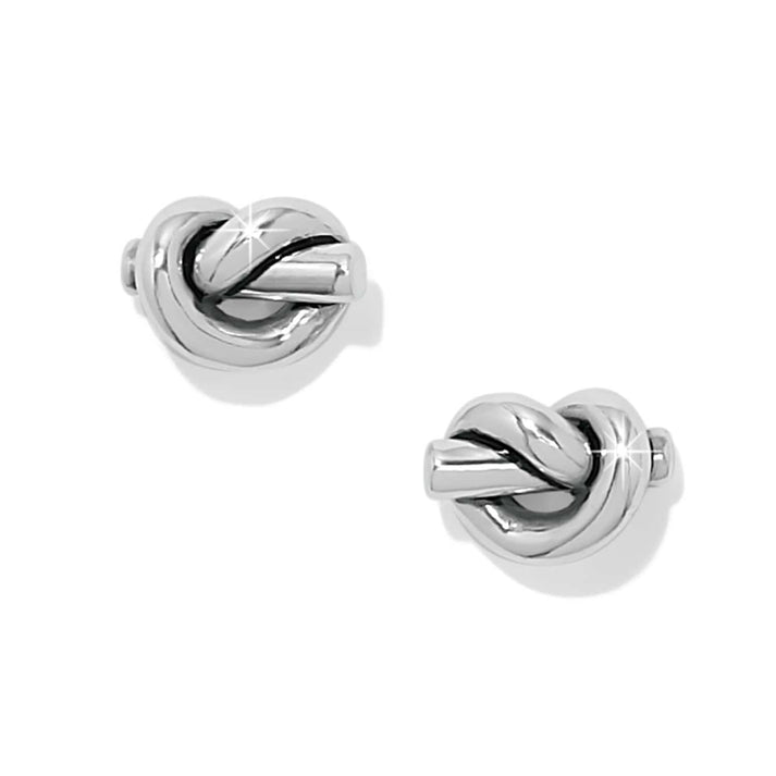 Interlok Single Knot Mini Earrings