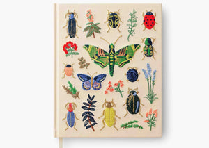 Insect Embroidered Sketchbook