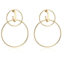 Kara Double Hoop