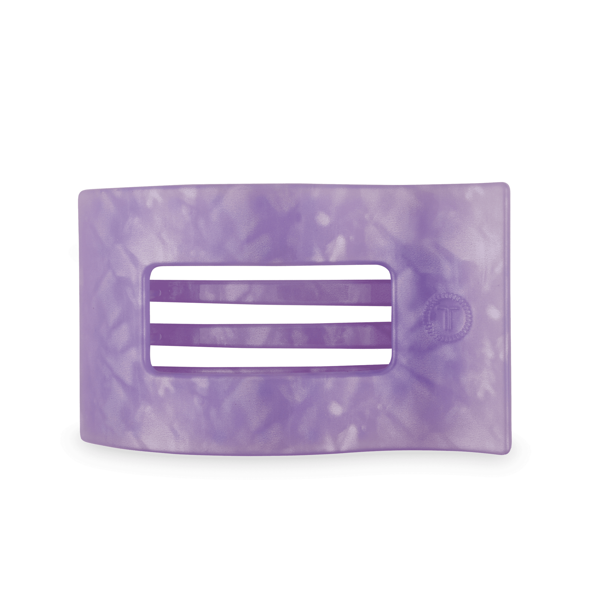 Lavender Mist Large Flat Rectangle Hair Clip