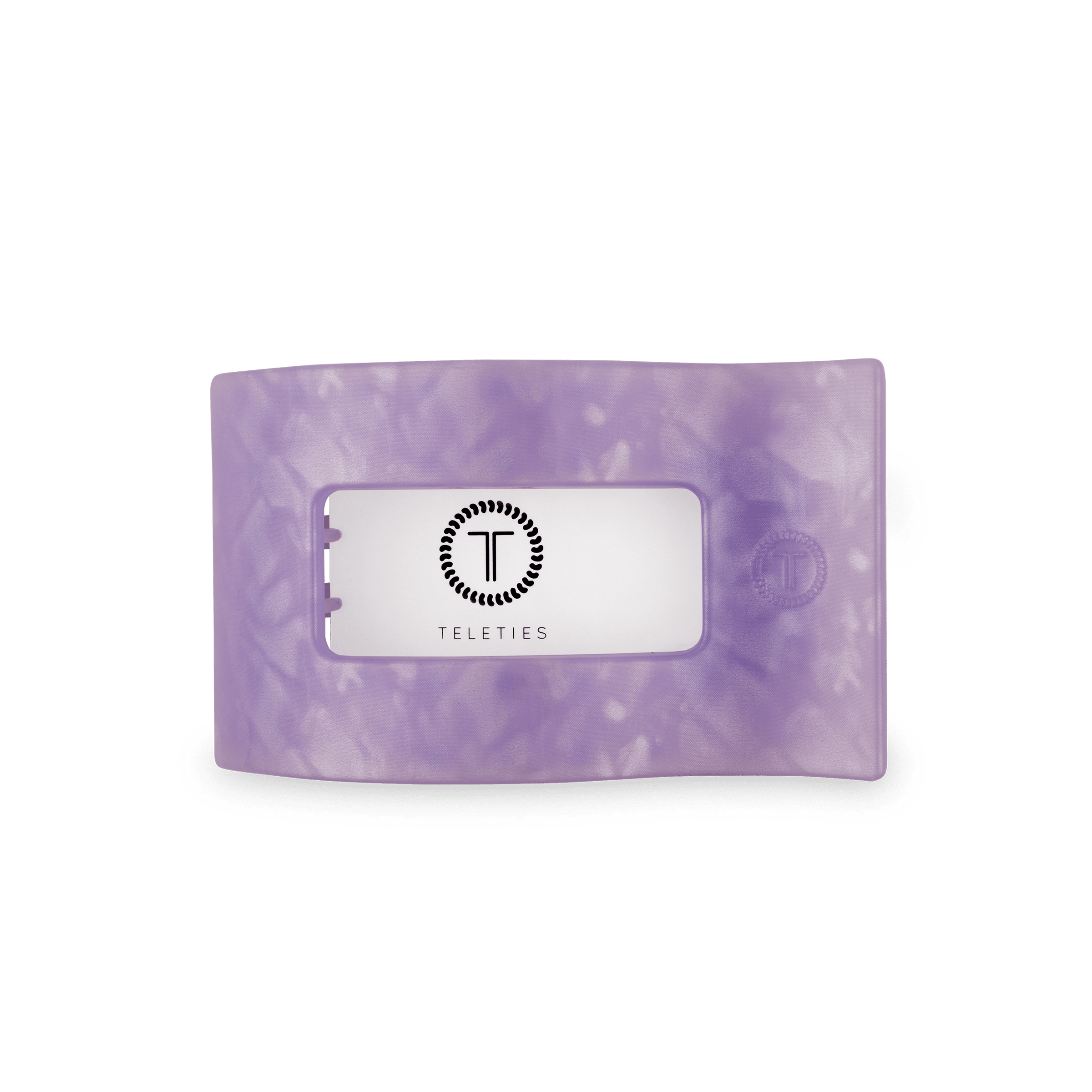 Lavender Mist Medium Flat Rectangle Hair Clip