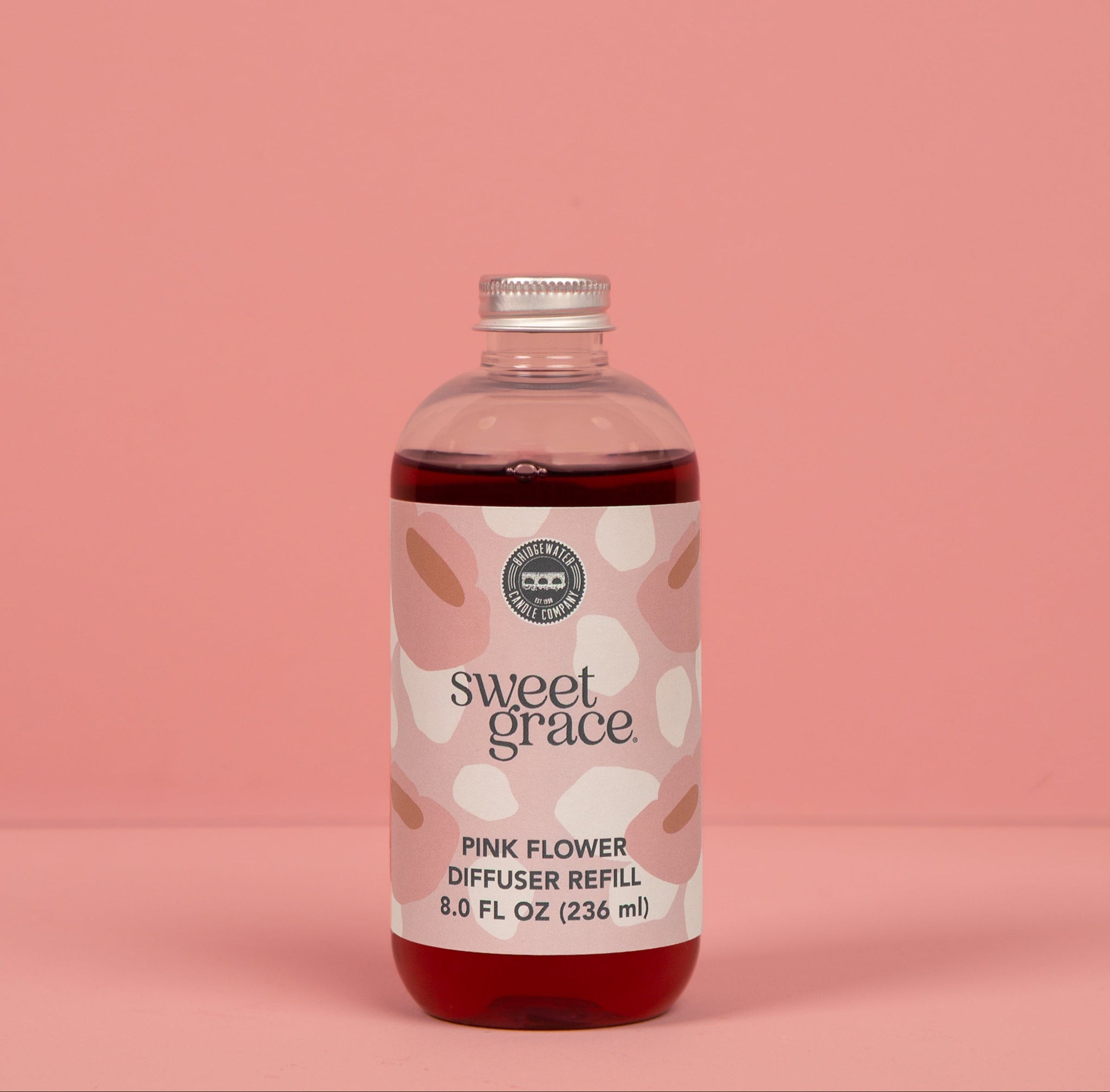 Sweet Grace Pink Flower Diffuser Oil 8oz Refill